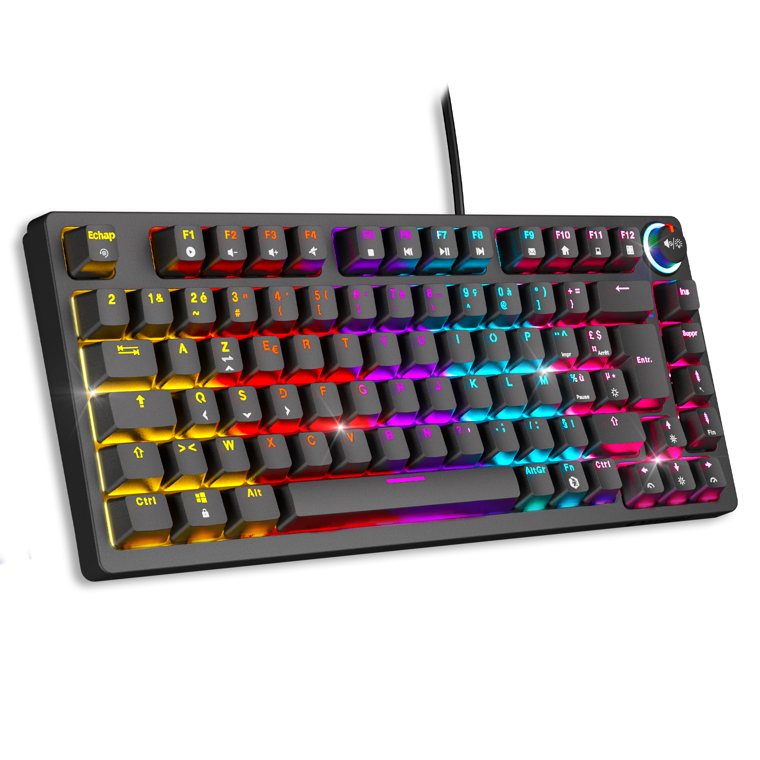 Clavier gaming sans fil RF-K308